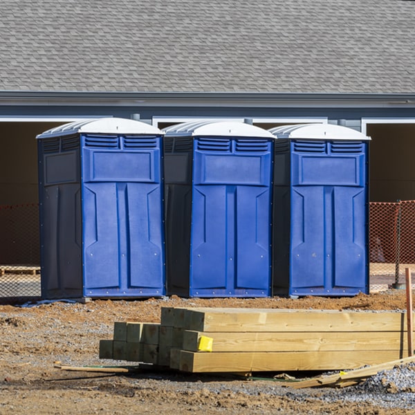 what is the cost difference between standard and deluxe porta potty rentals in Brinckerhoff NY